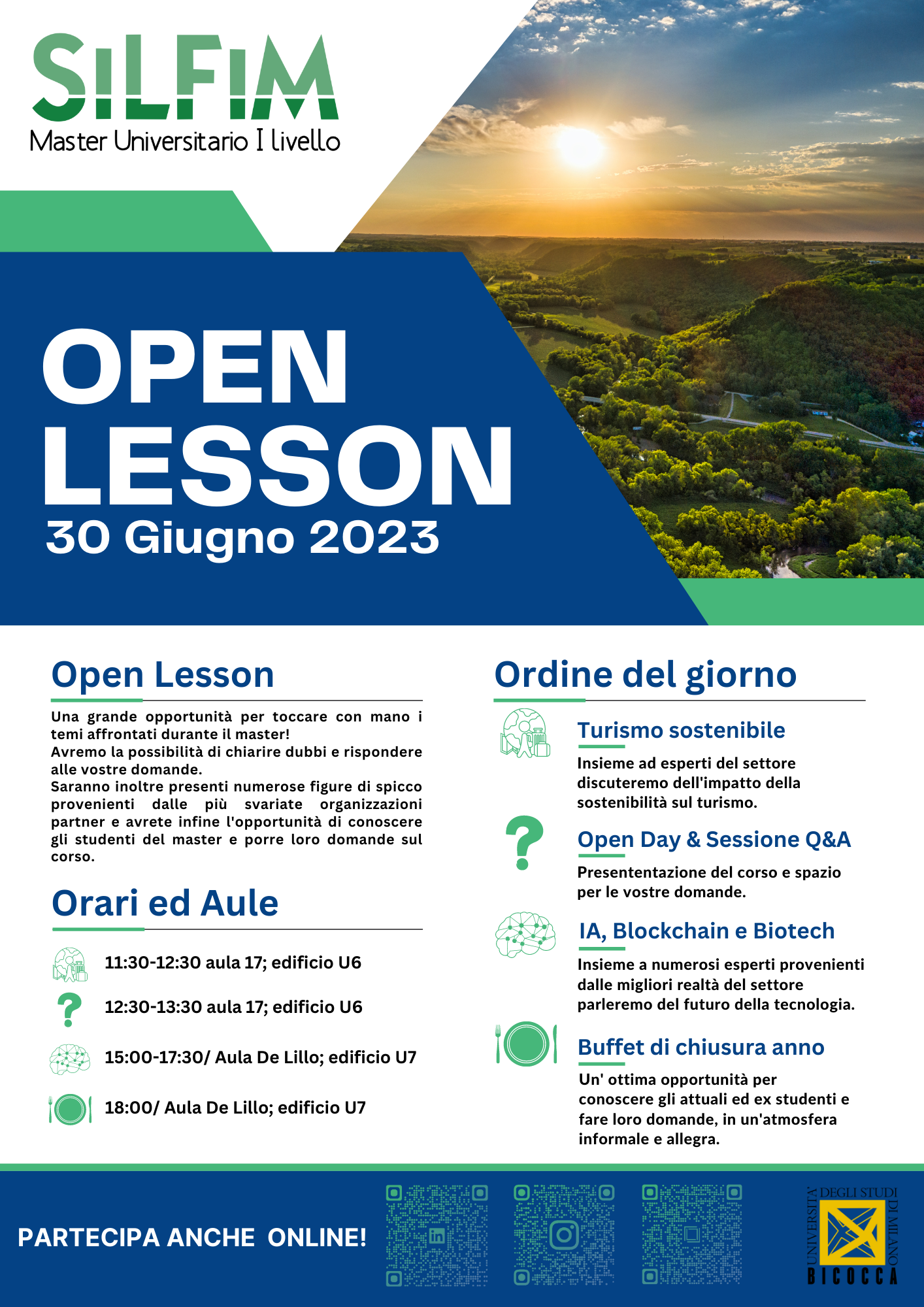 OpenDay Lesson 30 giugno 2023
