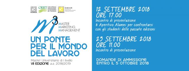 12 e 25 settembre 2018 M3 12 e 25 settembre 2018 M3