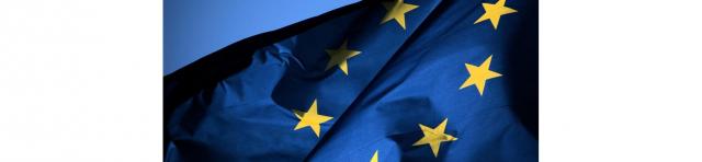 bandiera-europa con sfondo